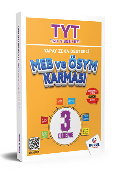 Kurul Yayıncılık 2027 TYT Tüm Dersler 3'lü Deneme Sınavı Video Çözümlü