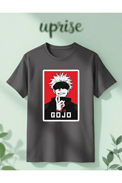 Vordevia Satoru Gojo Jujutsu Kaisen Štampano Pamuk lu Oversize kroj T-shirt
