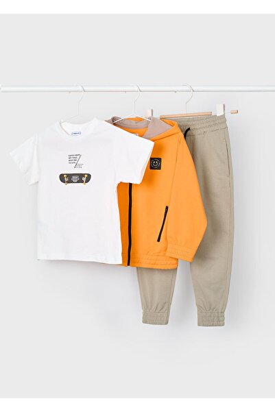 MAYORAL Hooded 3-Piece Boy's Tracksuit Set_Mnvs3881