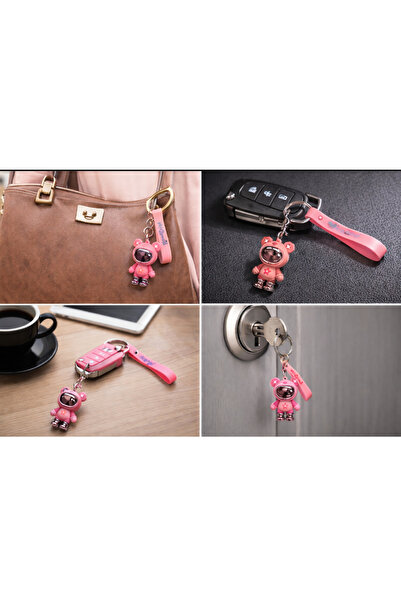 Erzi Φιγούρα αστροναύτη Μπρελόκ – Χαριτωμένο σχέδιο με πολύχρωμο διαστημικό θέμα