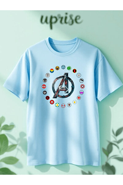 Vordevia Avengers Invincibles Printed Cotton in Oversized T-Shirt