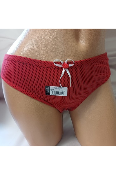 Shine Elagance Small Polka Dot Pack 94% Cotton %6 Elastane Passion Women's Pa...