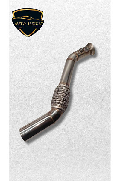 AUTO LUXURY BMW N47 Motor Uyumlu Krom Downpipe - Yüksek