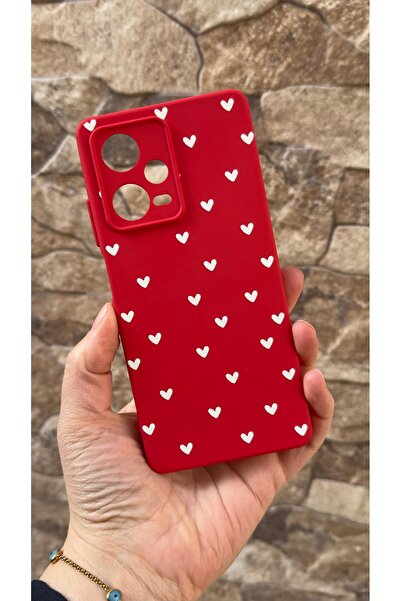 Vip Case Redmi Note 12 Pro 5g Compatible Mini White Heart Patterned Silicone ...