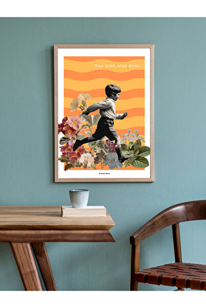 Pixaflair - Run Wild2 - Tablo - Çerçevesiz Dekor Poster