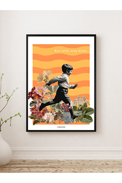 Pixaflair - Run Wild2 - Tablo - Çerçevesiz Dekor Poster