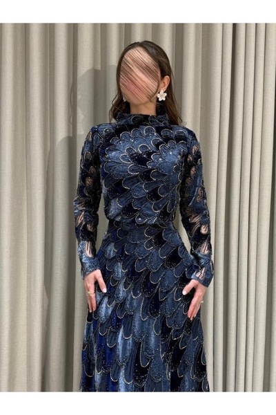 Rwnq Dresses royal evening dress