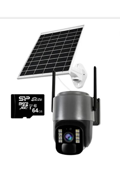 Innova Solar Surveillance Camera TS1-4G + 32GB Card, 6MP, Night Vision, Two-W...
