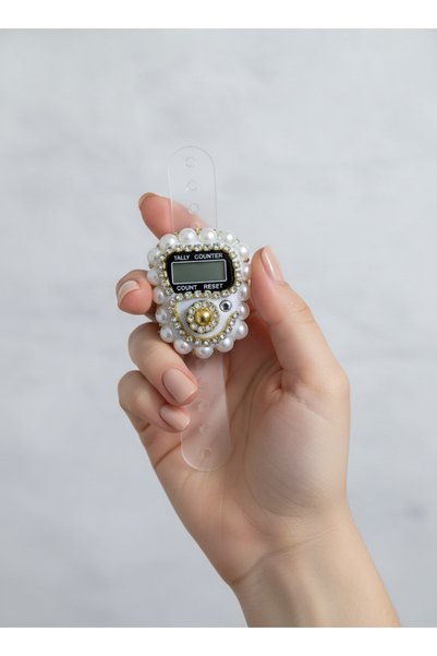 MYNAURA Pearl Detailed Digital Counter Zikirmatik
