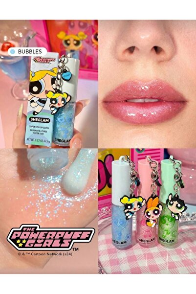 SHEGLAM the powerpuff girls lip gloss