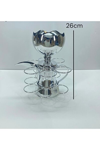 Abasic صحن تمر وحامل فناجيل قهوة