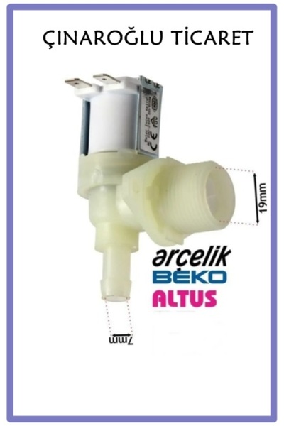 ÇINAROĞLU TİCARET Arçelik ARY-6230 Bulaşık Makinesi Su Giriş Vanası Su Alma V...