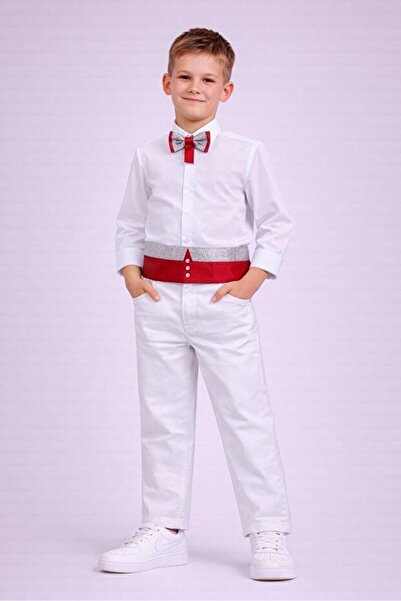 NOBLE STORE Αγόρια 23 Απριλίου 29 Οκτωβρίου Ζώνη μέσης Παπιγιόν & Πουκάμισο Π...