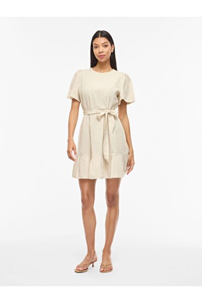 VILA Minikleid VIPRISILLA Kurzärmeliges