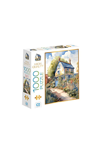 MATMEL House with Garden 1000 Piece Puzzle Ca7067 4 Pieces