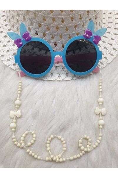 HAPPY HANDMADE Chain.../Cream Color Bowknot Children's Glasses Chain/Sunglass...