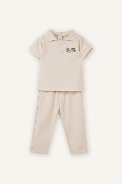 DeFacto Printed 2-Piece Set Baby Boy G6688A526Sm