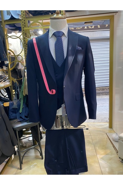 BG TASARIM Slimfit Vest Set Suit