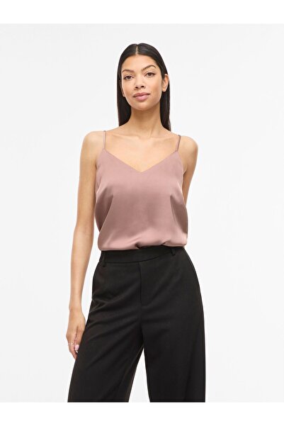 VILA Trägertop VIENNA RAVENNA V-Ausschnitt