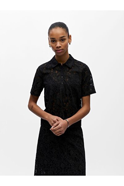 Object Hemd Spitzen Polo