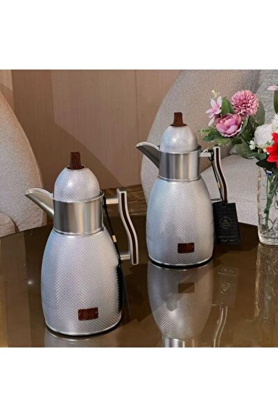 Generic Lalouza Luxury Serving Thermos Set for Coffee and Tea (1 Liter + 1 Li...