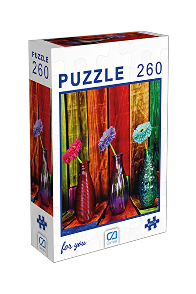 MATMEL Flowers Puzzle 260 Pieces Ca6006 2Pcs