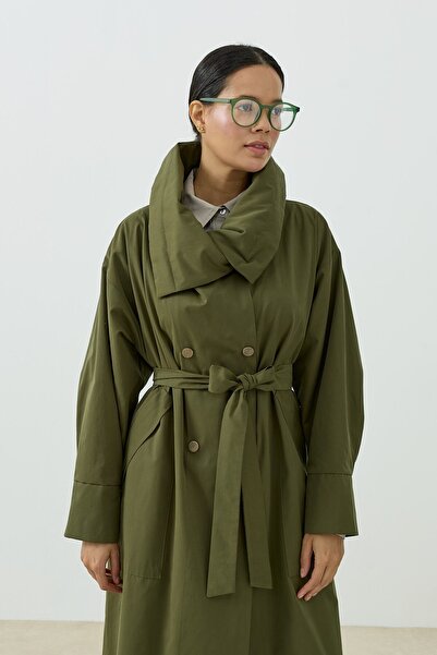 QANU Avèlia Trençkot Yeşil