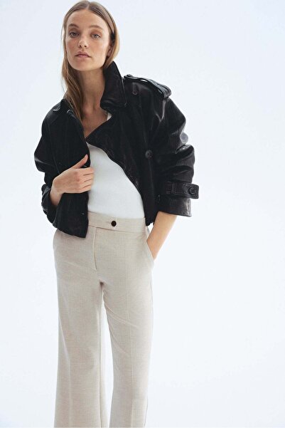 H&M Bootcut ankle-length trousers