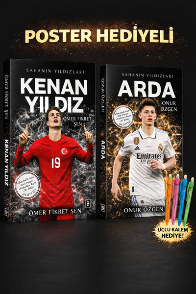 Parodi Yayınları Kenan Yıldız & Arda Seti — Poster + Uçlu Kalem Hediyeli