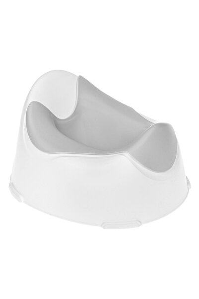 OEM White-Gray Baby Potty, Ergonomic and Easy to Clean