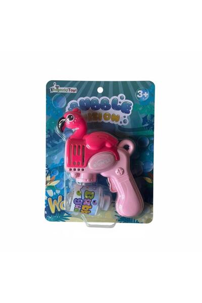MEGOLA STORE Bubble Gun Baloncuk Işıklı Köpük Oyuncak