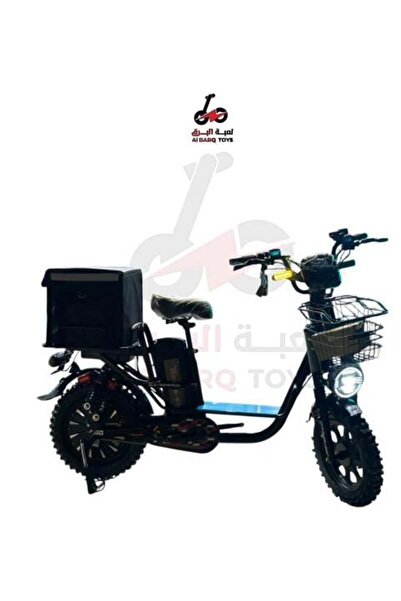 ALBARQ PRO دراجة رباعية روسية مقاس 16 صحراوية مع حقيبة توصيل