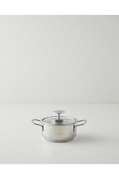 English Home Siena Çelik Mini Tencere 12 cm Silver