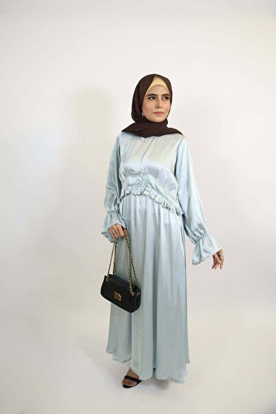 Libas lab Libaslab Samaa - Timeless satin Maxi Dress with front detailing and...