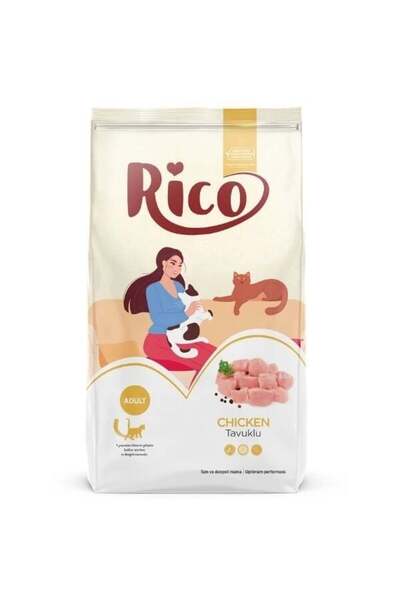 Rico Adult Cat Food with Chicken 15 kg Ck563337