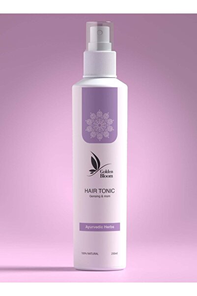 Golden Bloom تونك الشعر الطبيعي بالأعشاب الآيروفيدية