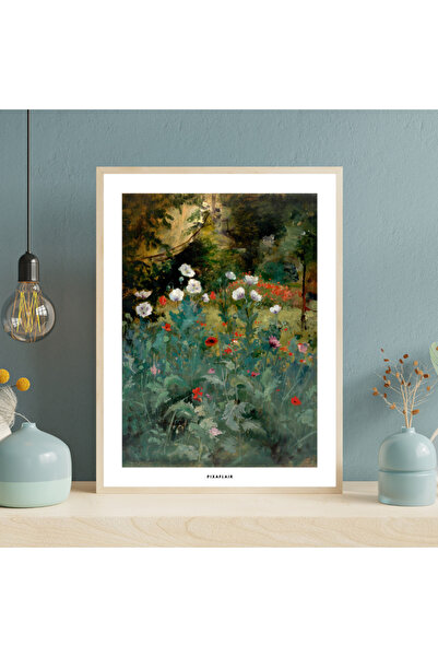 Pixaflair - Poppies, Eliphalet Fraser Andrews - Tablo - Çerçevesiz Poster