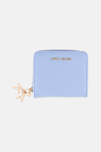 Anne Klein Women Brand Logo Purpose Wallet, Slate Blue