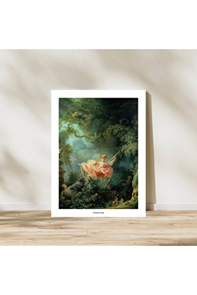 Pixaflair - Jean Honoré Fragonard's The Swing - Tablo - Çerçevesiz Poster