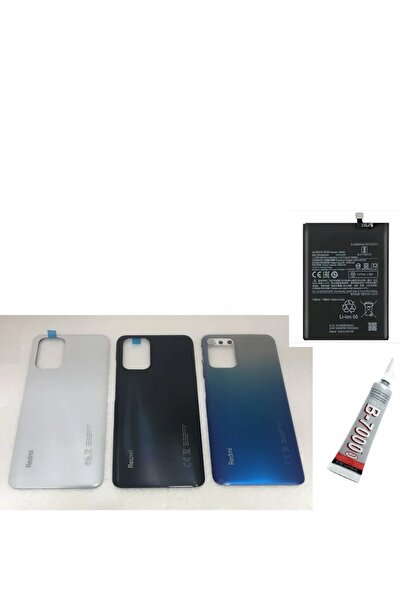 SDT REDMİ NOTE 10S Uyumlu ARKA BATARYA KAPAĞI ,BATARYA VE B7000 YAPIŞTIRICI (...