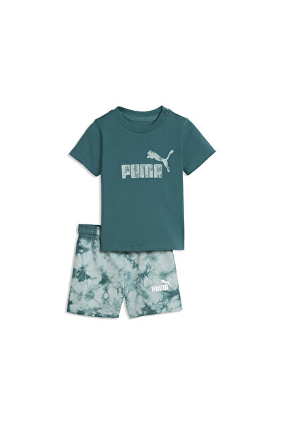 Puma Essentials Tie-dye T-Shirt and Shorts im Set
