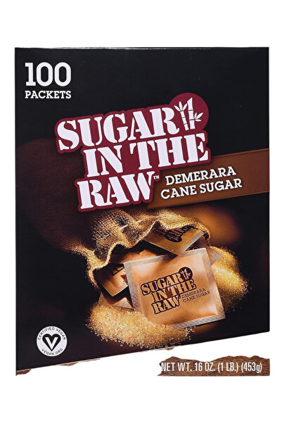 YABANEEZ DEMERARA CANE SUGAR SACHETS "SUGAR IN THE RAW"