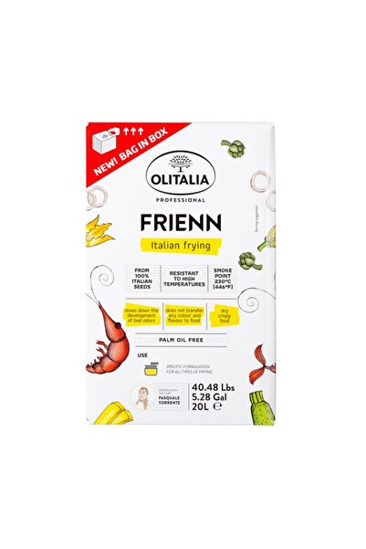 YABANEEZ زيت القلي والطبخ "أوليتاليا"