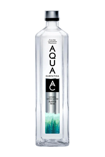 YABANEEZ MINERAL WATER (GLASS BOTTLE) (750ML) "AQUA CARPATICA" (CARTOON OF 6 ...