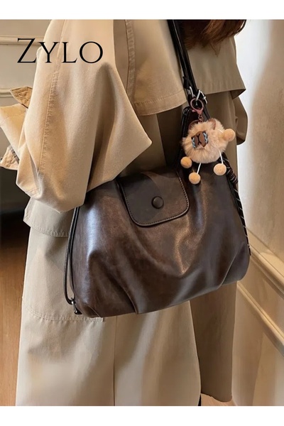 Zylo حقيبة يد كبيرة، حقيبة كتف، حقيبة كروس كبيرة، حقائب متعددة الاستخدامات