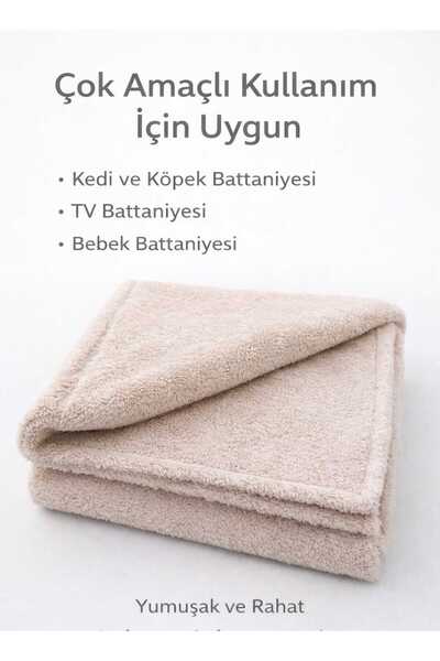 Royal Paws Çok Amaçlı Kullanılabilen Kedi Köpek Battaniyesi Bebek Battaniyesi...
