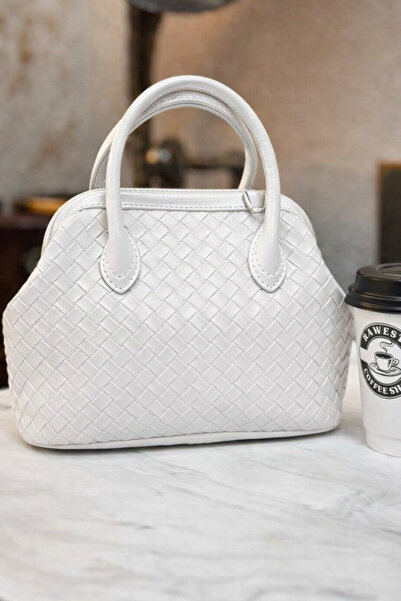 themoiss The Moiss Melisa Burslu White Color Women's Shoulder and Arm Bag Bag