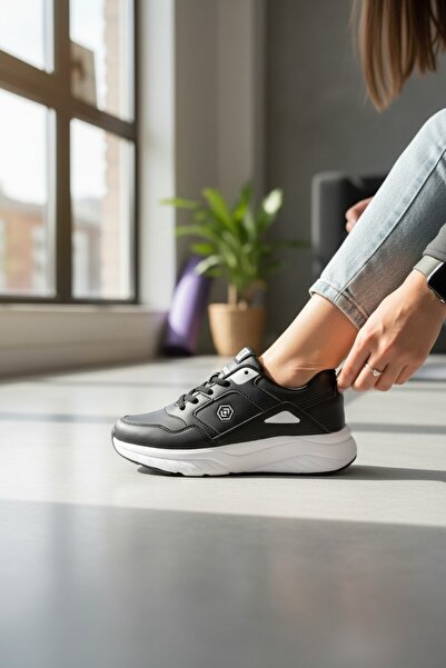 enoch Women's Lace-Up Walking Shoes with Back Ankle Support