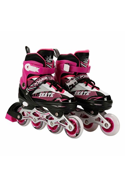 PARTİ SEPETİ Lighted 4-Wheel Power Line Skates with Color Options