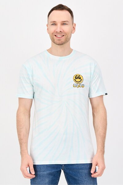 Vans Men Crew Neck Short Sleeve Tie Dye T-Shirt, Multicolor